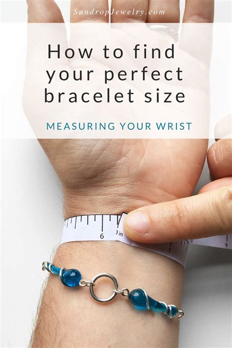 how to measure your bracelet size.